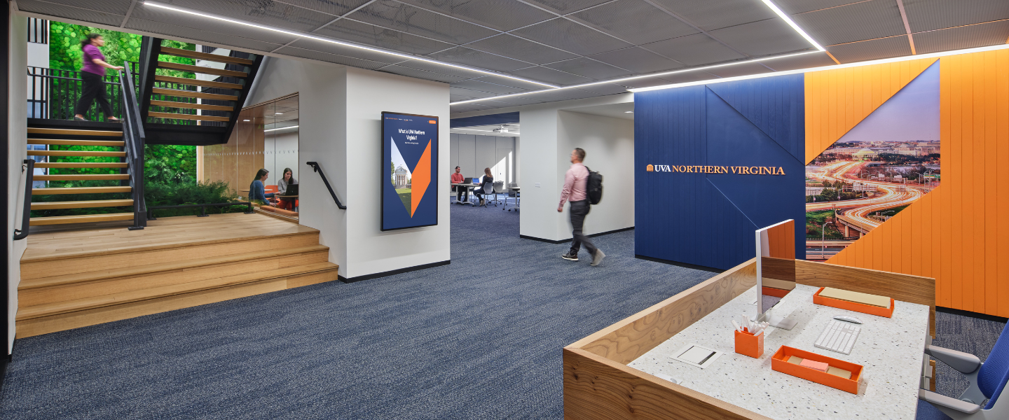 UVA Northern Virginia Campus Website Header